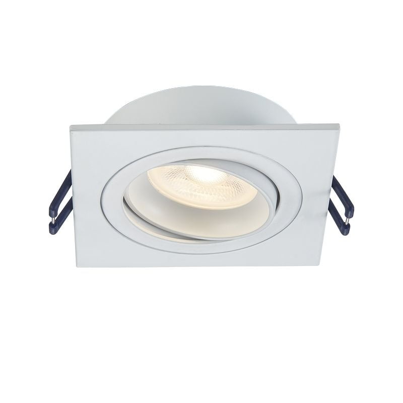 LED Spot - Pasiphae - Vierkant - Dimbaar - Philips - Mat wit - Outledtl.nl